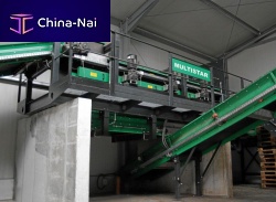 Dry screening screening machine MULTISTARwet screeningfor woodstationary