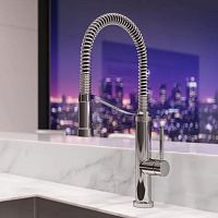 Countertop mixer tap BRUTONmetalkitchen1-hole