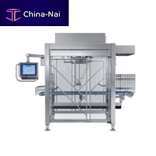 Pick-and-place robotic cell wePICK for the food industryfor conveyor