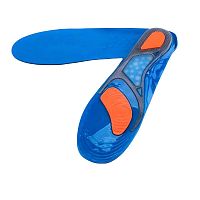 Orthopedic insole with heel pad with longitudinal arch padwith transverse arch padadult