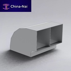 Ventilation air duct rigidplastic