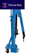 2 ton shop crane WK1hydraulictelescopic