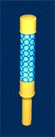 Taxiway beacon for airportground guidancewhite