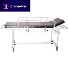 Transport stretcher trolley 771manualwith adjustable backrest2-section