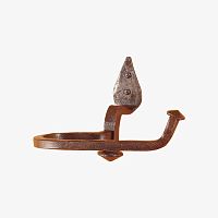 Wall-mounted toilet roll holder FT325ironblackhome