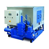 Chip briquette press