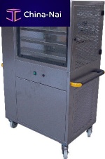 Storage cart max. 960 x 1 200 x 1 530 mm | LAFstainless steelmultipurposelaminar flow