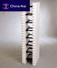 Polystyrene formwork block ICF STRAIGHT REVERSIBLE insulatingstraight