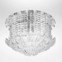 Contemporary ceiling light IQ3418 MAIDA roundMurano glassLED