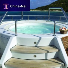 One-piece swimming pool YACHToutdoorin-groundceramic
