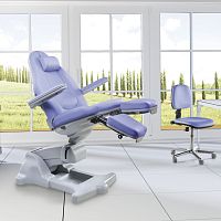 Height-adjustable pedicure chair Podo High3-section