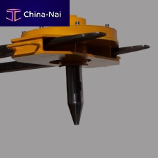 Lifting device with gripping tool ALGfor reelsfor forklift trucks