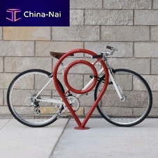 Floor-mounted bike rack Pinsteelpowder-coated steelsecure
