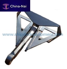 Delta anchor for shipsstainless steel