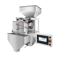 Linear weighing machine LF-5Kfor granulatesfor powderswith vibratory feeder