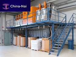Dry air dryer continuousfor plastic pellets