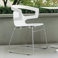 Contemporary garden chair SEGESTA / 500_Ooutdoorplasticpolymer