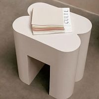 Contemporary stool Shapeironiron basebeige