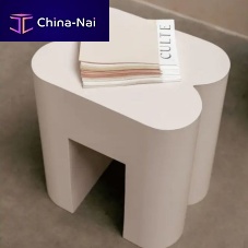 Contemporary stool Shapeironiron basebeige