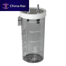 Mucus suction jar TMpolysulfoneautoclavable