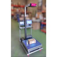 Volumetric scale IDIMWplatformkgwith touch screen