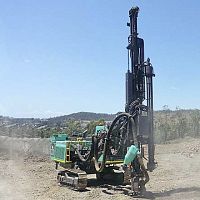 Diesel engine drilling rig T500electrictophammerconstruction