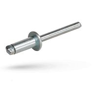 Blind rivet Service-Packbutton headsteelgray