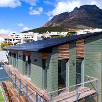 Zinc facade system Engineeredself-supporting