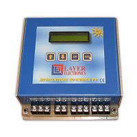 Battery charge regulator for photovoltaic applicationswith data loggerRS-232
