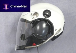 Ultralight trike helmet ALPHAJETfor gyrocoptersopen facewith face shield
