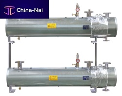 Heavy fuel oil heater for ships