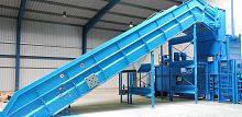 Chain conveyor inclinedmodularelectric drive