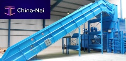 Chain conveyor inclinedmodularelectric drive