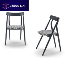 Contemporary chair Lizzyindoorfabricwooden