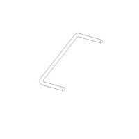 Pull handle stainless steelrectangularoval