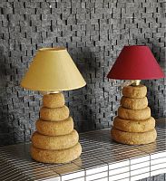 Table lamp MANDRASstonecontemporarycorded