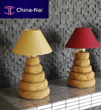 Table lamp MANDRASstonecontemporarycorded