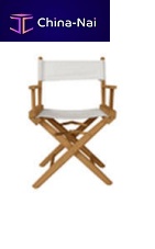 Contemporary chair RIV DIRoutdoorwalnutdirector's
