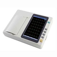 Resting electrocardiograph SE-6L12-channeldigitalwith printer
