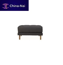 Contemporary footrest METROPOLISfabric
