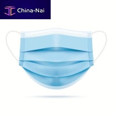 Polypropylene protection mask bluedisposable