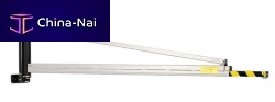 Wall-mounted jib crane 0421 Seriesliftingoverbraced