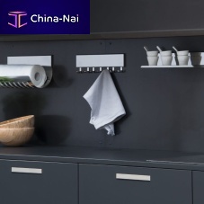 Metal backsplash glassceramic