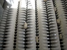 Disc screener for bulk materials