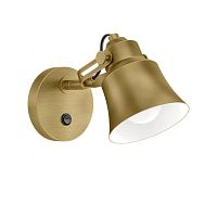Contemporary wall light FRANindoormetalround