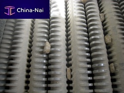 Disc screener for bulk materials