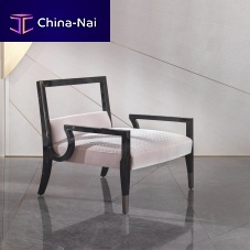 Traditional armchair PENELOPE LA 1014velvetsilkwooden