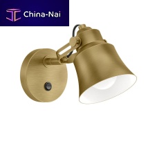 Contemporary wall light FRANindoormetalround