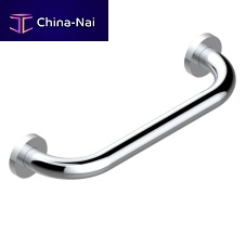 Chromed metal grab bar Zoom.7straightL-shapedwall-mounted