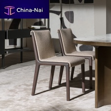 Contemporary chair JANETindoorfabricleather